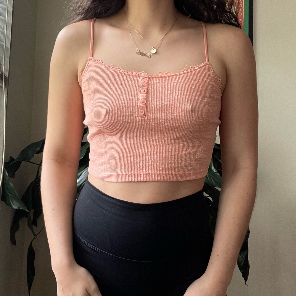 peach pacsun tank 🍑